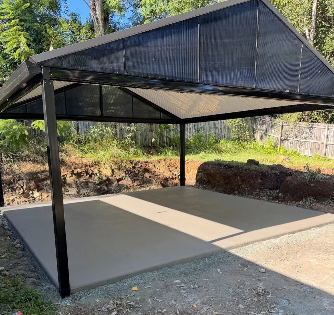 Home Concrete carport slab